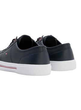 Sapatilhas Tommy Hilfiger Vulc Azul Marinho para Homem