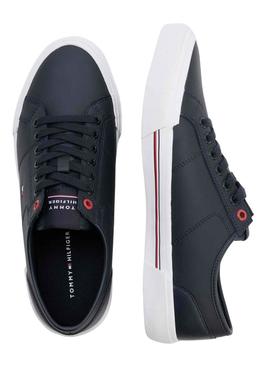 Sapatilhas Tommy Hilfiger Vulc Azul Marinho para Homem