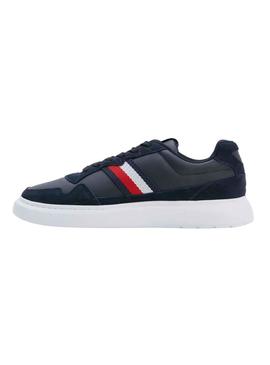 Sapatilhas Tommy Hilfiger Mix Cup Azul Marinho Homem