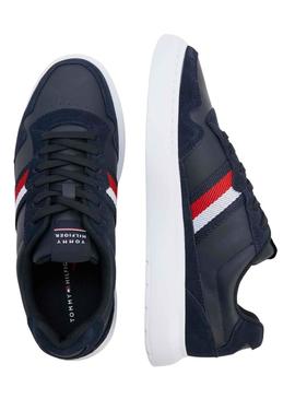 Sapatilhas Tommy Hilfiger Mix Cup Azul Marinho Homem