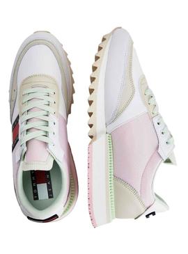 Sapatilhas Tommy Jeans Cleated Branco para Mulher