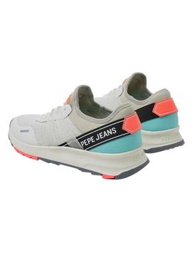 Sapatilhas Pepe Jeans Joy Tech Branco para Mulher