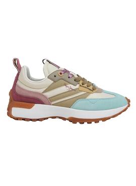 Sapatilhas Pepe Jeans Lucky Print Multicolor Mulher