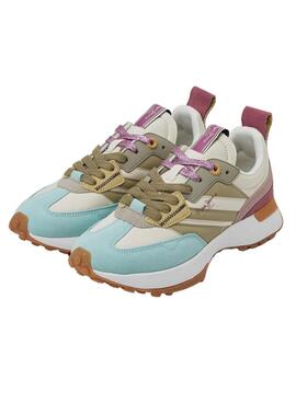 Sapatilhas Pepe Jeans Lucky Print Multicolor Mulher