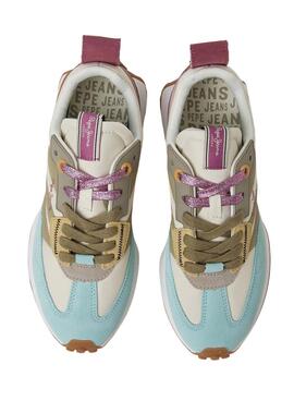 Sapatilhas Pepe Jeans Lucky Print Multicolor Mulher