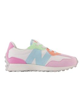Sapatilhas New Balance 327 Branco para Menina