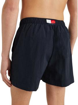 Swimsuit Tommy Hilfiger Drawstring Azul Marinho Homem