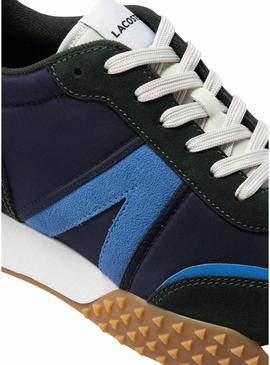 Sapatilhas Lacoste L-Spin Deluxe Azul Marinho Homem