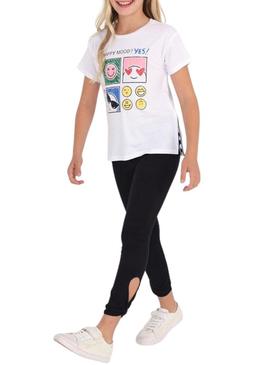 Set Mayoral Leggings Nudo Preto para Menina