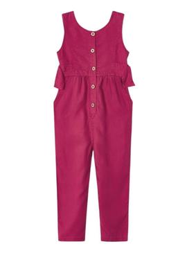 Jumpsuit Mayoral Rosa Fúcsia Fluido para Menina