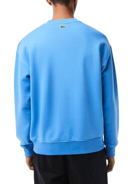 Sweat Lacoste Vintage Azul para Homem