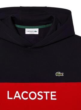 Sweat Lacoste Classic Fit Vermelho para Homem