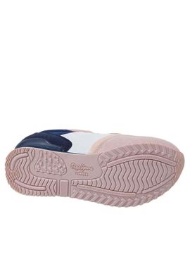 Sapatilhas Pepe Jeans London Basic Rosa para Menina