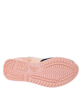 Sapatilhas Pepe Jeans London Basic Azul Marinho Menina