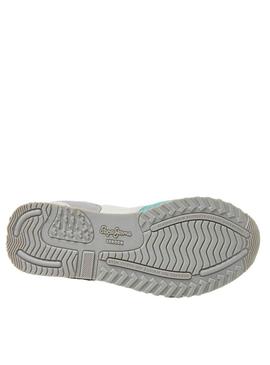 Sapatilhas Pepe Jeans London Basic Turquesa Menina