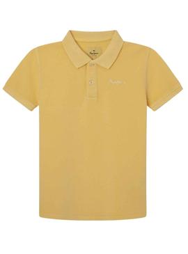 Polo Pepe Jeans Oli Amarelo para Menino