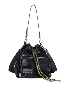 Bolsa Munich Deep Bucket Preto para Mulher