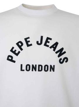 T-Shirt Pepe Jeans Andrew Branco para Homem