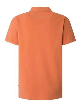 Polo Pepe Jeans Oliver Laranja para Homem