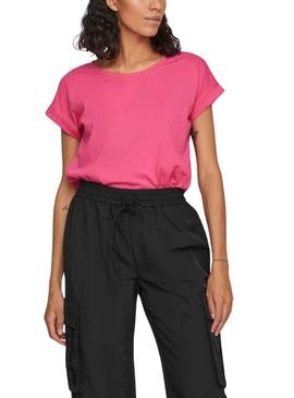 T-Shirt Vila Dreamers Rosa para Mulher