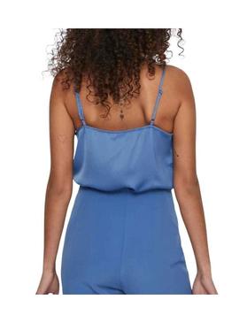 Top Vila Renny Azul para Mulher