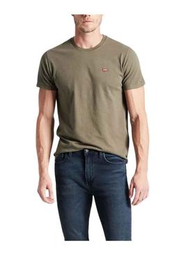 T-Shirt Levis Original Verde para Homem