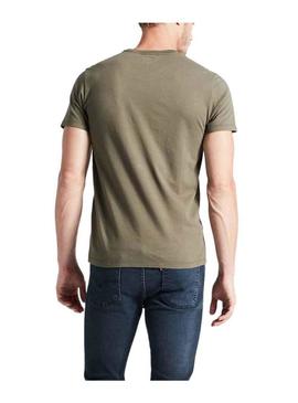 T-Shirt Levis Original Verde para Homem