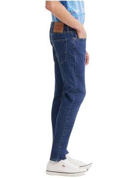 Calças Jeans Levis 512 Slim Azul Marinho para Homem