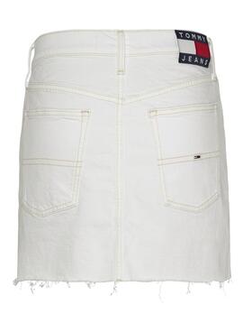 Saia Tommy Hilfiger Izzie Mini Branco para Mulher