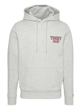 Sweat Tommy Jeans Reg Entry Branco para Homem