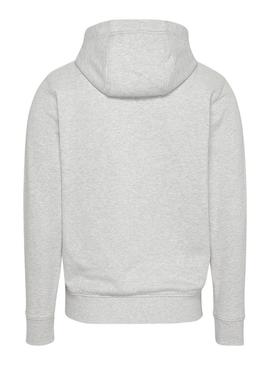 Sweat Tommy Jeans Reg Entry Branco para Homem