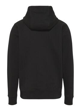 Sweat Tommy Jeans Reg Entry Preto para Homem