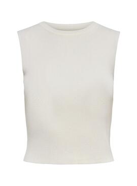T-Shirt Only Majli Branco Para Mulher