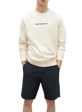 Sweat Ecoalf Disa Branco para Homem