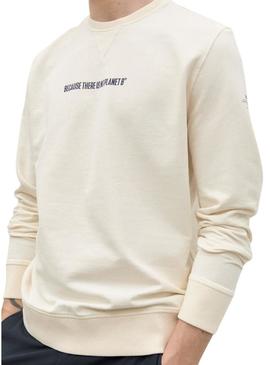 Sweat Ecoalf Disa Branco para Homem