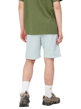 Bermuda Carhartt Chase Sweat Short Azul Homem