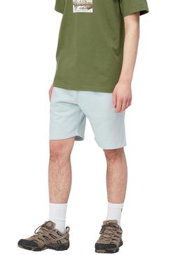 Bermuda Carhartt Chase Sweat Short Azul Homem