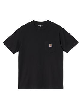 T-Shirt Carhartt Pocket Preto para Homem
