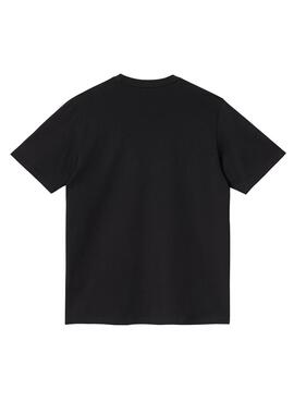 T-Shirt Carhartt Pocket Preto para Homem