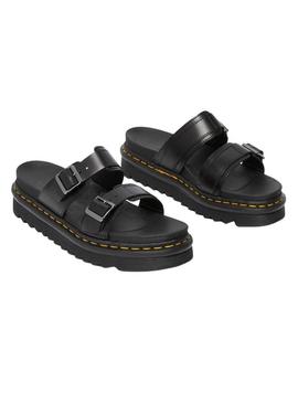 Sandálias Dr Martens Myles Preto para Mulher