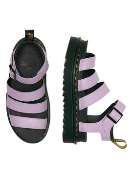 Sandálias Dr Martens Blaire Lila para Mulher