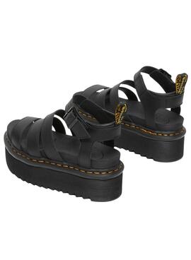 Sandálias Dr Martens Blaire Quad Preto para Mulher