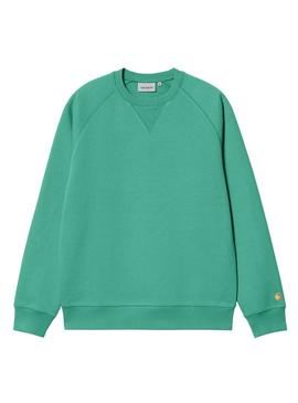 Sweat Carhartt Chase Verde para Homem