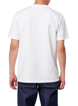 T-Shirt Carhartt Chase Branco para Homem