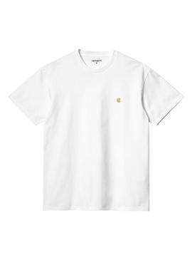 T-Shirt Carhartt Chase Branco para Homem