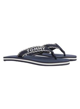 Flip flops Tommy Hilfiger Webbing Azul Marinho Homem