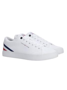 Sapatilhas Tommy Hilfiger Vulc Core Branco Homem