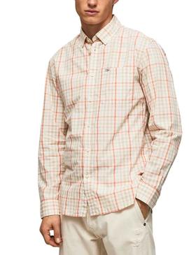 Camisa Pepe Jeans Lory Popelin Frames para Homem