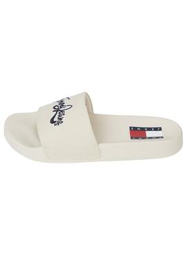 Flip flops Tommy Jeans Graphic Pool Bege Mulher