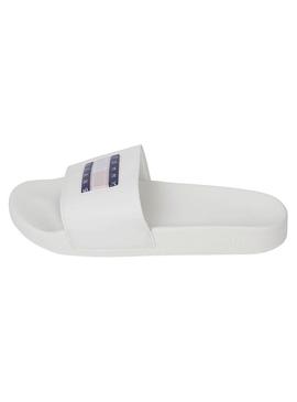 Flip flops Tommy Jeans Flag Print Branco para Mulher